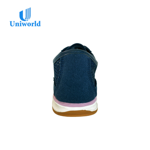 Uniworld Vietnam Overseas Factory Women's Mesh &amp; Suede - Spliced Casual <strong>Shoes</strong>, Contrast - Color Strip Commute &amp; Walking <strong>Shoes</strong> - Product Image 5