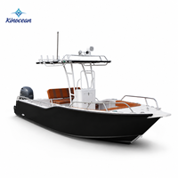 Nuevo Bote de Pesca Multifuncional Versátil de Aluminio con Mesa Extraíble en el Proa, Capacidad para 6 Personas, Ideal para Pesca Familiar