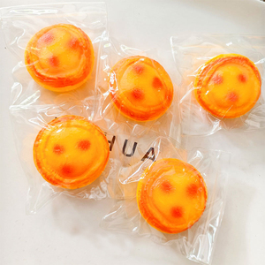 ของเล่นบีบไข่ทาร์ตเหมือนจริง นุ่ม ลดความเครียด เงียบ ของเล่นฟิดเจ็ตสำหรับวัยรุ่นและผู้ใหญ่ ของเล่นบีบพกพา ขายส่ง - Product Image 2