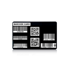 Biểu tượng tùy chỉnh mã QR mã vạch in sẵn 13.56MHz iso15693 cho icode SLI-X NFC Proximity thẻ kinh doanh Đen thẻ PVC - Product Image 4