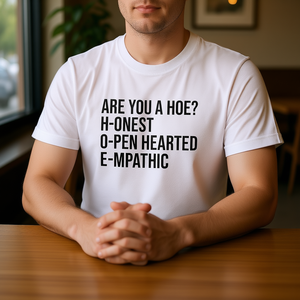 Maglietta con scritta 'Hoe Offensive', Maglietta con meme divertente, Maglietta 'Cringe', Maglietta 'Inorridente', Maglietta 'Inadatta', Regalo scherzoso, Magliette 'Dumb' con messaggi drammatici - Product Image 3