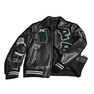 2026 Custom Cheap School <b>Baseball</b> Letterman Varsity <b>Jacket</b> <b>Man</b> Wholesale Team Colors Option Fully Customized Quality Waterproof - Product Image 1