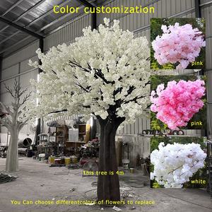 Árbol de Flores de Cerezo Artificial <span class=keywords><strong>Grande</strong></span> Personalizado de Fábrica, Arco <span class=keywords><strong>Grande</strong></span> para Decoración de Centro de Mesa de Boda al Aire Libre, Flor de Seda Rosa Blanca - Product Image 4