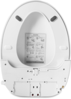 Vente flash Toilette portable intelligente avec fonction de lavage bidet et couvercle chauffant pour siège Nouveau produit Matériel plastique de haute qualité