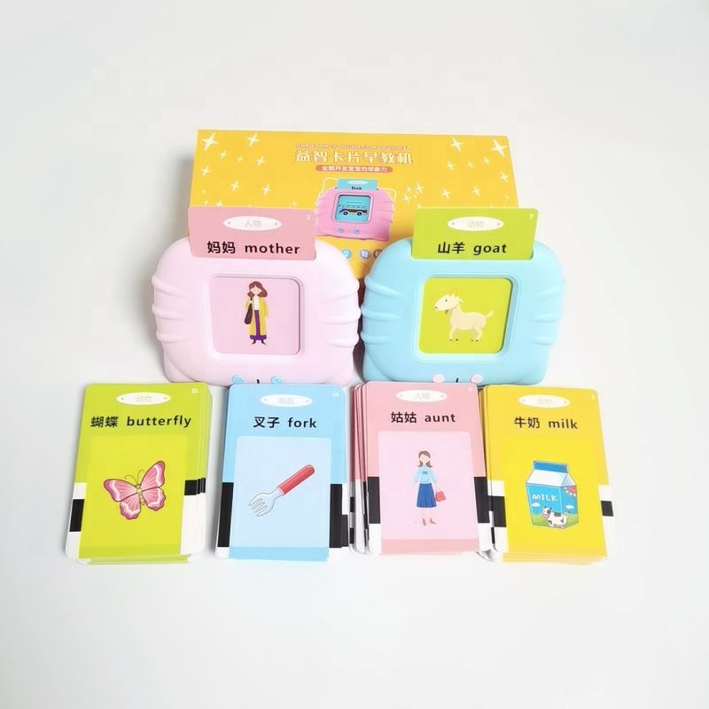 Портативные Обучающие игрушки, двуязычные английские китайские 112 шт. флэш-карты/когнитивные карты, машина для раннего обучения