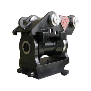 Attache rapide inclinable GJEM améliorée avec actionneur d'inclinaison pour système hydraulique d'excavatrice de 3 à 5 tonnes, 180 degrés - Product Image 4