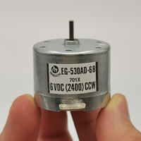 Aismartlink EG-530AD-6B / 6F / 9B / 9F / 2B / 2F Moteur DC 6V 9V 12V 2400 CCW pour amplificateur audio