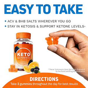 ओएम/ओडम थोक आहार पूरक केटो गमी कैंडी विटामिन वजन घटाने वसा बर्नर सेब साइडर सिरका भोजन ग्रेड - Product Image 3