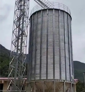 Силосы для хранения зерна SYGH Agriculture, 100Т/200Т/500Т/1000Т, большой объем, для сельскохозяйственного использования, оцинкованная сталь, высокий уровень безопасности, гарантия 1 год - Product Image 4