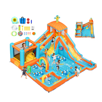 Stock USA : Ensemble Château Gonflable, Maison à Bulles, Piscine à Balles et Équipement de Jeu Souple pour Aire de Jeux Intérieure Adulte