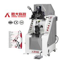 Machine de formage de talon de chaussure de sport haute efficacité SHENGDA, machine de formage de talon hydraulique automatique pour chaussures