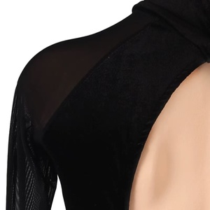 Nouvelle robe fendue pour femmes, costume de <span class=keywords><strong>danse</strong></span> latine pour auditions et compétitions, performance professionnelle, Rumba <span class=keywords><strong>Jive</strong></span> Dance - Product Image 3