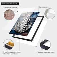 Affiches et images de calligraphie musulmane modernes à succès, décoration intérieure imprimée, nouveau design islamique, œuvre d'art pour la décoration de la maison et du bureau