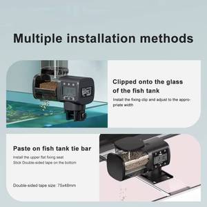 FA-250 JEBAO Alimentatore Automatico per Acquario con Timer Intelligente, Controllo Remoto Wireless WIFI, Accessori per Vasche di Pesci Ornamentali - Product Image 4