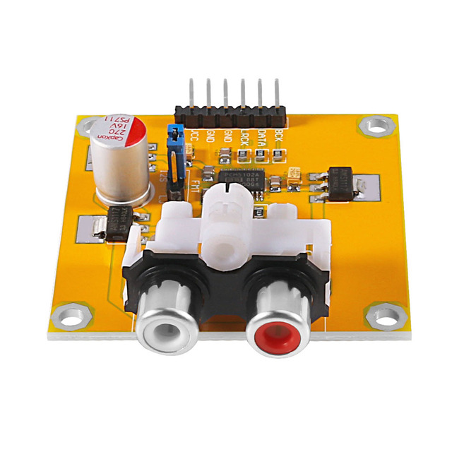 PCM5102 DAC Decoder I2S Player Assembled Board 32Bit 384K Beyond ES9023 PCM1794 For Raspberry Pi