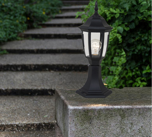 Eclairage de porte de jardin en plastique, certifié CE, <span class=keywords><strong>lampe</strong></span> verticale classique, pas cher, en plastique, P344 - Product Image 5