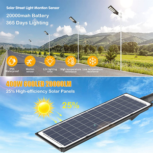 Modi 2000 Watt 2 avec Cam All In One Lifepo4 Led Lighting Lampadaire solaire de haute qualité - Product Image 3