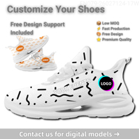 Chaussures de marche décontractées pour hommes personnalisées à faible MOQ avec doublure en maille souple pour baskets de sport légères – Prix compétitif