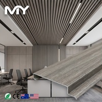 Panneaux muraux décoratifs en alliage d'aluminium ignifuges et durables pour l'extérieur, bande linéaire, dalles de plafond suspendues 2026