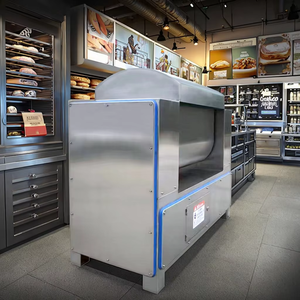 Mélangeur de pâte Mélangeur 200kg Mélangeur de pâte sous vide pour boulangerie - Product Image 4
