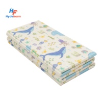 Matras Main Bayi Hydefoam Non-Toxic XPE Lipat, Matras Busa Lembut untuk Merangkak, Belajar, dan Aktivitas di Lantai
