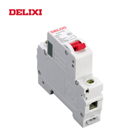 DELIXI-disyuntor DZ47s curvo tipo C, 1 polo, 230/400V, 50HZ, 1A, 2A, 3A, 6A, 10A, 16A, 20A, 25A, 32A, 40A, 50A, 63A, MCB