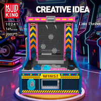 MOULD KING 10241 Jeu d'arcade à pousser les pièces de monnaie, modèle de machine à construire en blocs, ensemble de briques MOC à assembler soi-même, jouet éducatif, cadeau pour enfant