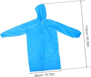 Portable Disposable Poncho Raincoats for <b>Men</b> Women <b>Rain</b> Poncho Emergency Fisherman <b>Rain</b> <b>Coat</b> PE Plastic Waterproof Free 5000 Pcs - Product Image 2