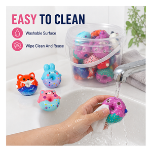 Jouet sensoriel anti-stress en PU souple et rebondissant en forme de donut animal mignon pour présentoir de comptoir de vente au détail, cadeau, vente en gros, personnalisé - Product Image 4