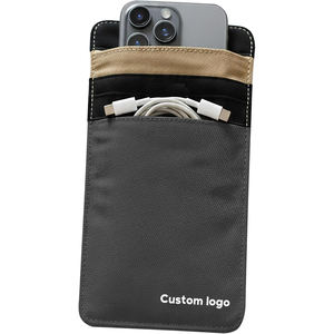 Pochette Faraday pour téléphone, bloque les signaux cellulaires, Wi-Fi, GPS, Bluetooth et RFID, cage de confidentialité blindée contre les ondes électromagnétiques - Product Image 1