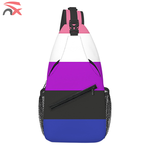 Sac bandoulière Nuoxin 2026 pour hommes, motif Arc-en-ciel LGBTQ, impression numérique, prix abordable, vente en gros, directement de l'usine OEM - Product Image 3