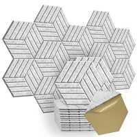 Panneau mural acoustique moderne en fibre de polyester PET 100% personnalisé pour hôtels pour décoration d'hôtel