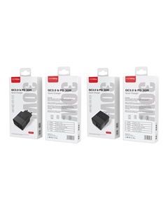 <span class=keywords><strong>Cargador</strong></span> de Pared ESTRONG Super Rápido de <span class=keywords><strong>30W</strong></span> QC3.0 OEM con Puertos Tipo-C y USB Universal para iPhone 17 y <span class=keywords><strong>OPPO</strong></span> - Product Image 6