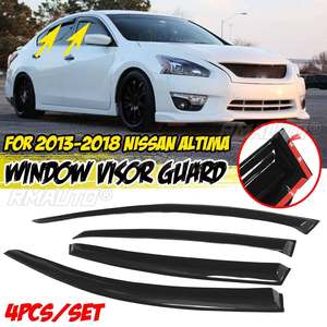 4pcs Car Door <b>Window</b> Vent Visor Deflector Sun Rain Guard <b>Shade</b> for Nissan for Altima Sedan 2013-2020 Awning Shelter Decoration - Product Image 1