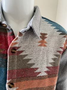 Camisa de Franela Estampada para Hombre, Estilo Urbano, Holgada, Cálida, de Manga Larga, Otoño-Invierno 2026, Venta al Por Mayor - Product Image 6