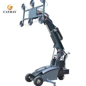 Équipement Cathaylift, élévateur de verre électrique, chariot à vide utilisé pour la pose de carreaux de marbre, machine à poser des carreaux avec conception télescopique, vitriers - Product Image 5