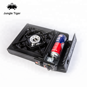 Réchaud à <span class=keywords><strong>gaz</strong></span> portable haute puissance coupe-vent, compact, pour le camping, la randonnée, le pique-nique, la cuisine en plein air - Product Image 2