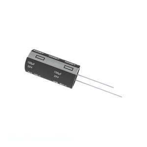 Condensateur original 120 uF ESX127M016AG3DA à montage traversant, en aluminium, radial, 105°C - Product Image 1