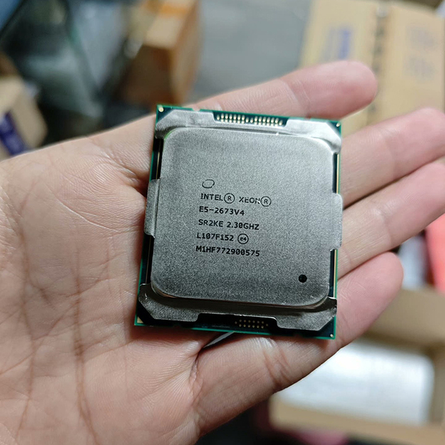 Intel Xeon E5-2673 V4 2.3 GHz 20 Cores 40 Threads TDP 145 W LGA 2011-3 Sever Processor