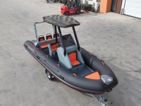 CE 19ft 5,8m Freizeit-Aluminium-RIB-Boot mit tiefem V-Aluminiumrumpf, Rib580 Schlauchboot zum Angeln mit PVC Hypalon zum Fabrikpreis