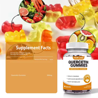 Ausreson OEM Quercétine Bromélaïne Compléments Alimentaires Marque Privée Gommes de Quercétine et Zinc 1000mg Vitamine C Gomme de Quercétine