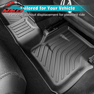 Tapis de sol imperméables en TPE, antidérapants, adaptés à Lincoln Aviator 6 places 2020-2025, 4 pièces - Product Image 6