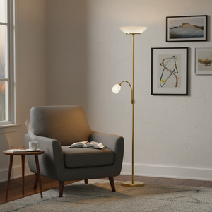 Lampada da terra Gerry bronzo opaco 2xE27 + 1xE14 IP20 180cm (Trio R40063108) - Product Image 3