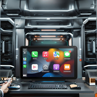 10,25 "IPS HD tragbarer Monitor Drahtloser Carplay-Bildschirm Drahtloses Android Auto Car Display Universal Multimedia Carplay
