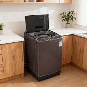 Machine à laver automatique à chargement par le haut avec couvercle en plastique de 12 kg, affichage numérique, pulsateur, avec séchage à l'air - Product Image 3