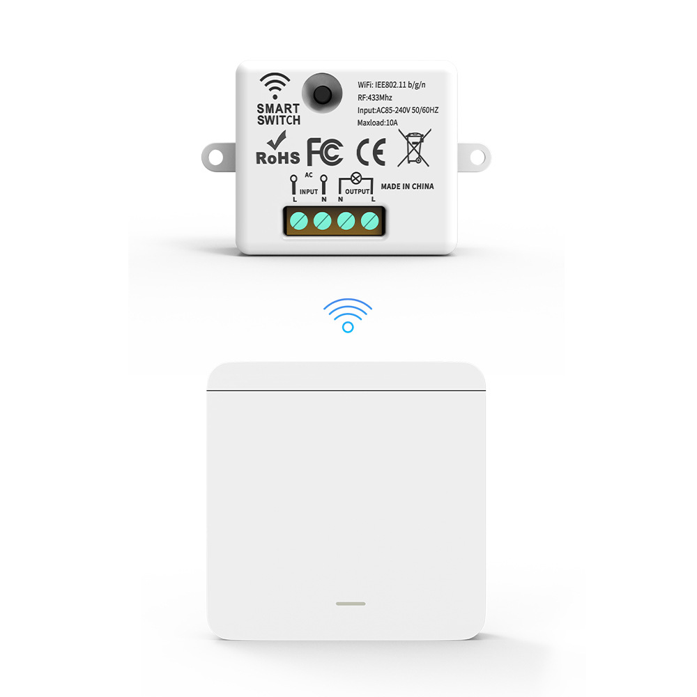 Умный RF433 беспроводной переключатель 433 мГц световое реле DIY пульт дистанционного управления Передатчик настенный панельный приемник 1 2 3 Gang случайный переключатель