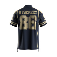 Veste de baseball personnalisée sublimée pour équipe, pull d'échauffement à manches courtes, vêtement d'entraînement pour les matchs