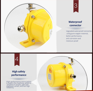 Băng Tải Dừng Khẩn Cấp Sway Kéo Dây Dây Chuyển Đổi Độ Lệch - Product Image 4