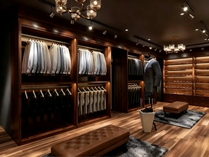 Diseño y Equipamiento de Tiendas de Ropa Masculina Personalizada |   Mobiliario de Lujo para Tiendas de Ropa, Soluciones Integrales de Diseño Interior y Equipamiento - Product Image 2