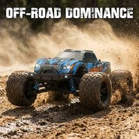 Camion RC AiJH 1:10 4x4, véhicule de course haute vitesse, modèle professionnel de qualité hobby, 70 km/h, voiture RC tout-terrain, jouets